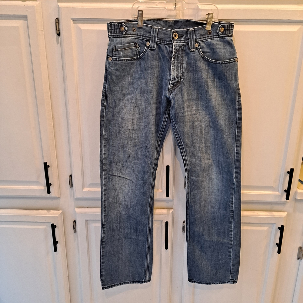 LEVIS 514 Men's Light Blue Slim Straight Jeans 32X32